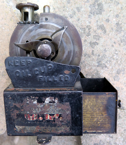 VERY EARLY US BRAND PENCIL SHARPENER
